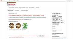 Desktop Screenshot of blog.susecretaria-virtual.com
